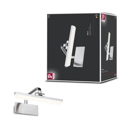 Paulmann 95571 - LED/6W Tavelbelysning RENAN 230V 30 cm mattkrom