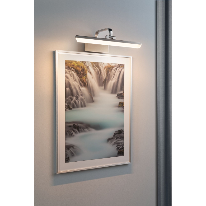 Paulmann 95572 - LED/9,5W tavelbelysning RENAN 230V 40 cm mattkrom