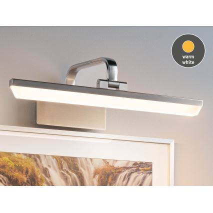Paulmann 95572 - LED/9,5W tavelbelysning RENAN 230V 40 cm mattkrom