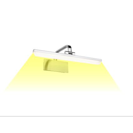 Paulmann 95572 - LED/9,5W tavelbelysning RENAN 230V 40 cm mattkrom