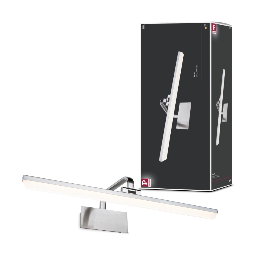 Paulmann 95573 - LED/11W Tavelampa RENAN 230V 60 cm matt krom