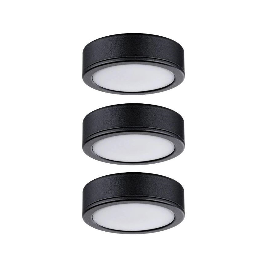 Paulmann 99990 - KIT 3xLED/3,5W Möbelbelysning PUKK 230V