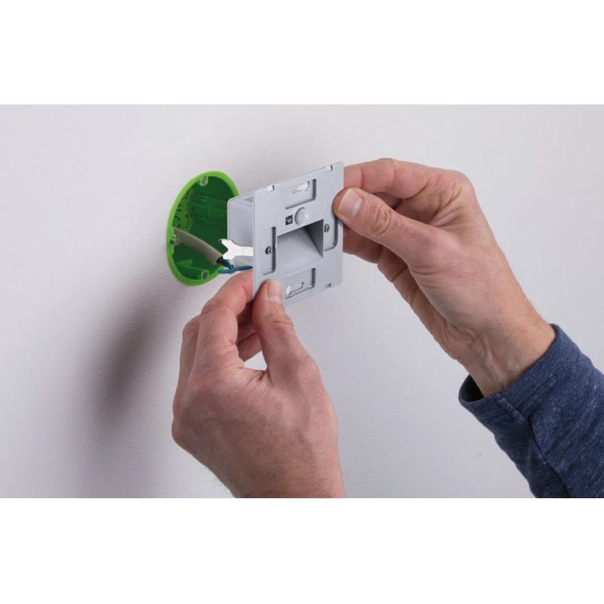 Paulmann  93134 - LED/1,2W Trappbelysning med sensor EDGE 230V matt krom