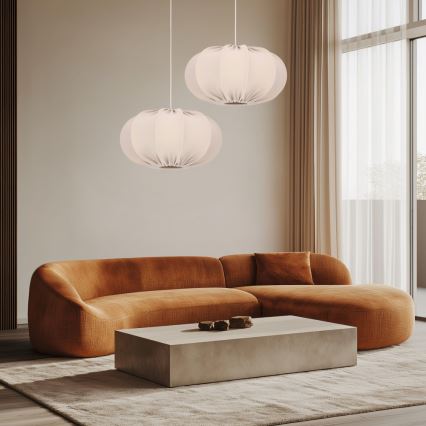 Pendel med sladd CAFEE 1xE27/40W/230V, Ø 52 cm, beige