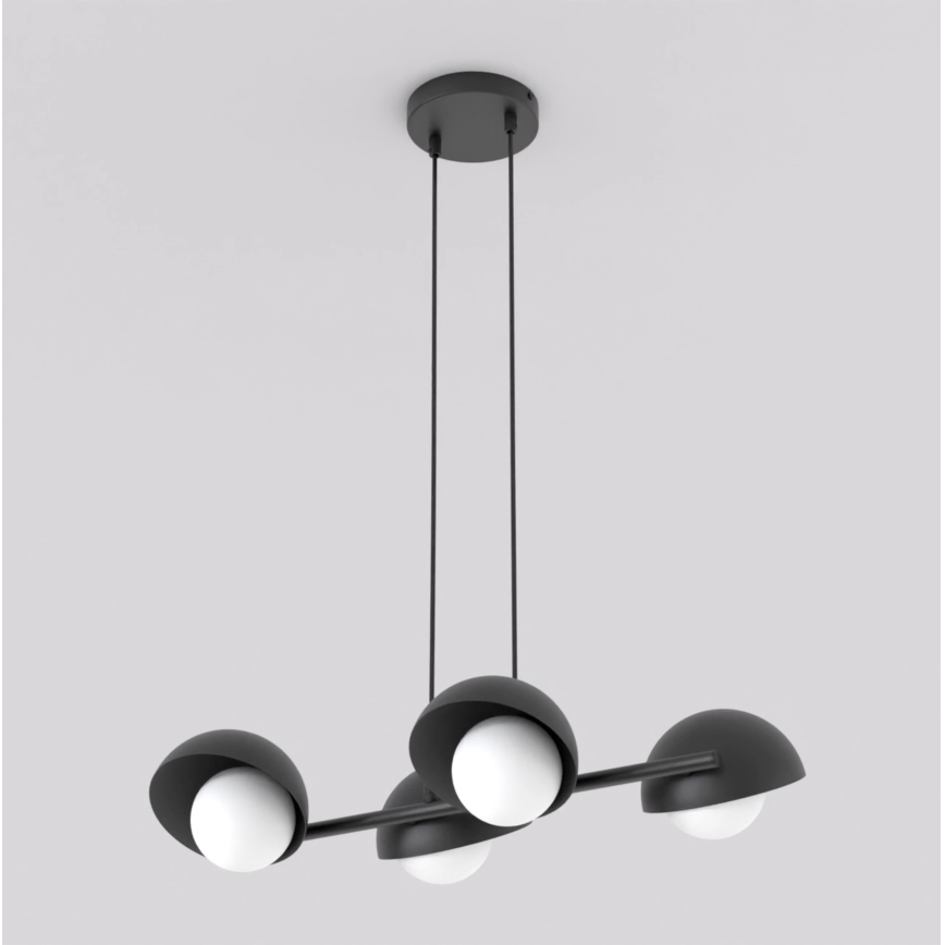 Pendel på kabel BOOM 4xG9/8W/230V, svart