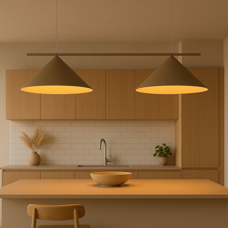 Pendel på kabel CAPITAL 2xGX53/15W/230V beige