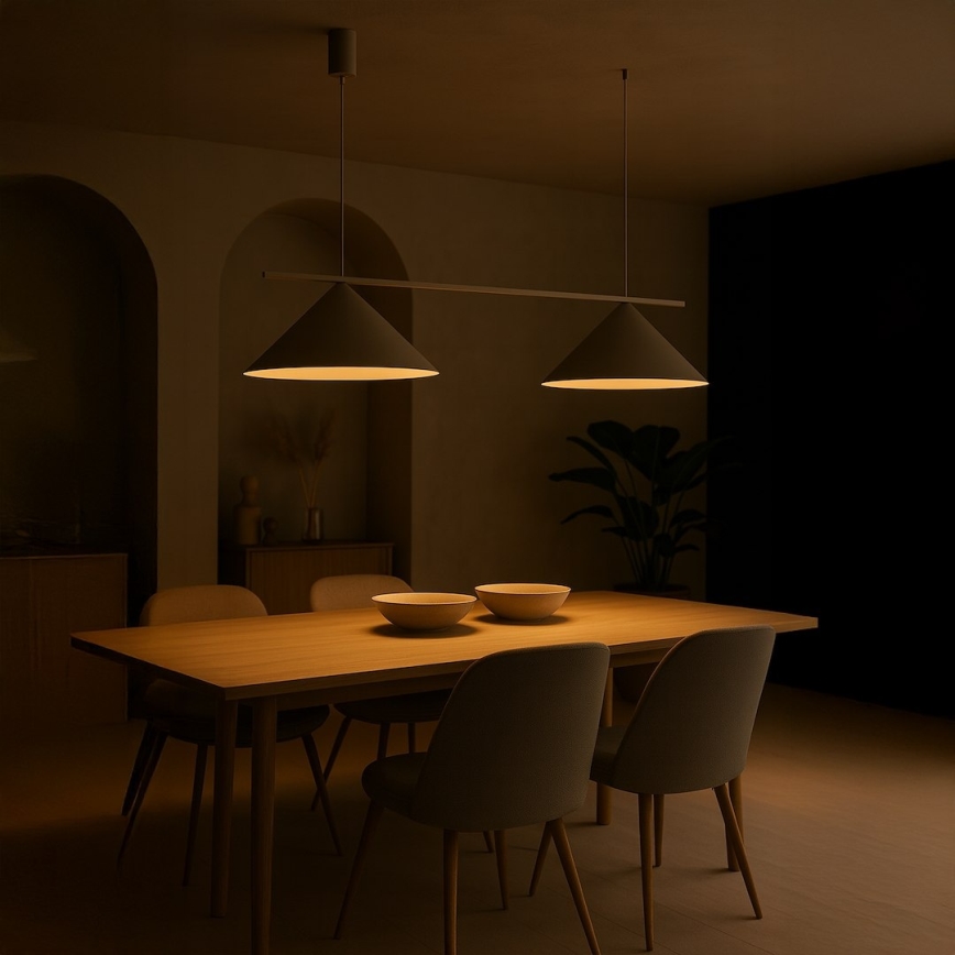 Pendel på kabel CAPITAL 2xGX53/15W/230V beige