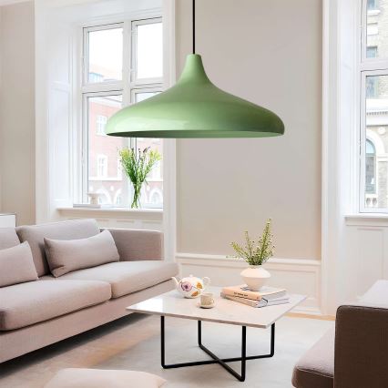 Pendel på kabel VULCANO 1xE27/40W/230V grön