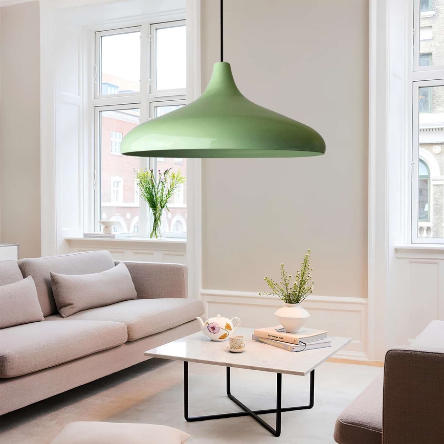 Pendel på kabel VULCANO 1xE27/40W/230V grön