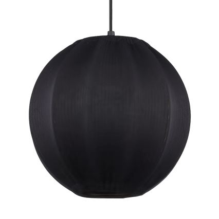 Pendel på sladd DANA 1xE27/15W/230V, Ø 25 cm, svart