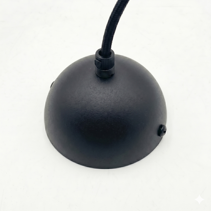 Pendel på sladd DESTELLO 1xE27/15W/230V Ø 32 cm svart