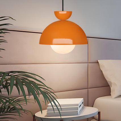 Pendel på sladd SALVA 1xE27/15W/230V orange