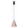 Pendel på vajer CAPITAL 1xGX53/15W/230V Ø 17 cm roséguld