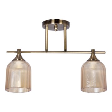 Pendelkrona 2xE14/60W/230V mässing