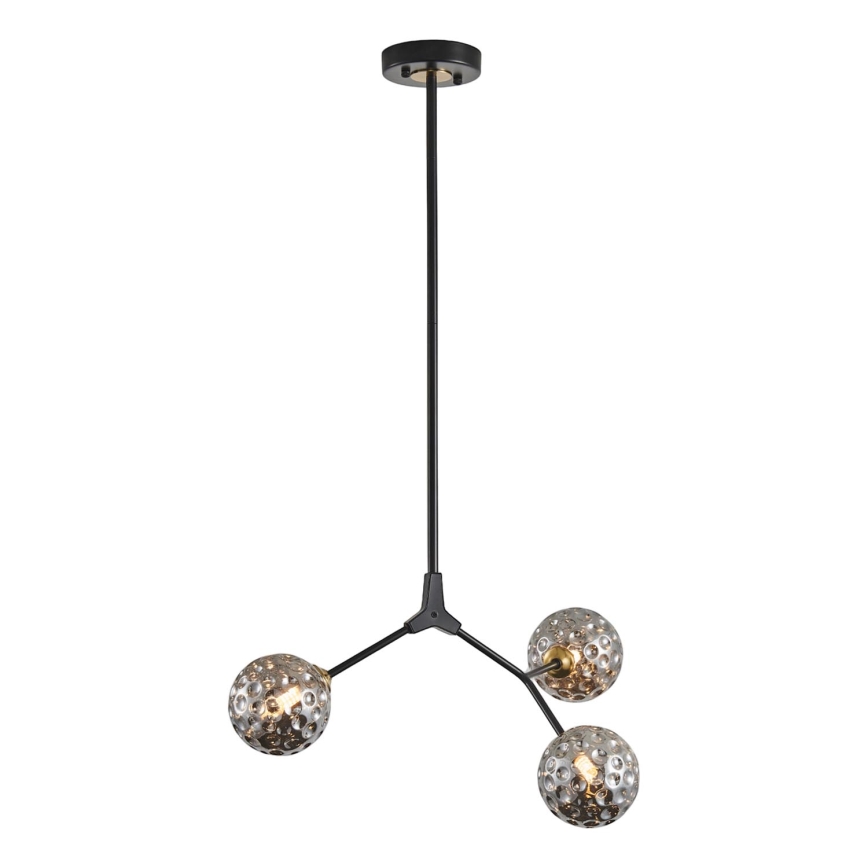 Pendelkrona 3xG9/15W/230V grå