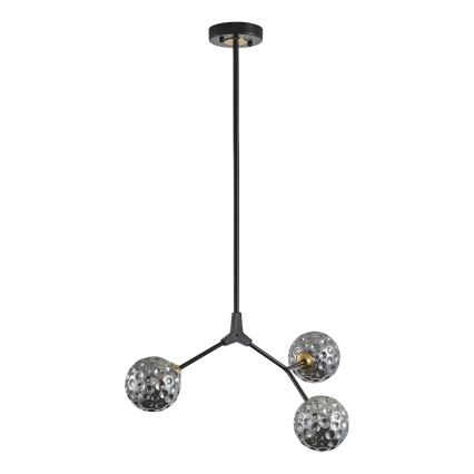 Pendelkrona 3xG9/15W/230V grå