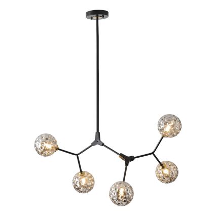 Pendelkrona 5xG9/15W/230V grå