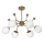 Pendelkrona 6xE27/60W/230V guld