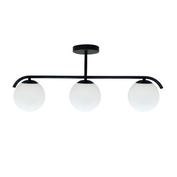 Pendelkrona AMADEO 3xE14/40W/230V svart