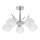 Pendelkrona AMOS 5xE27/40W/230V skinande krom
