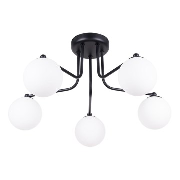 Pendelkrona ASTRAL 5xG9/8W/230V svart