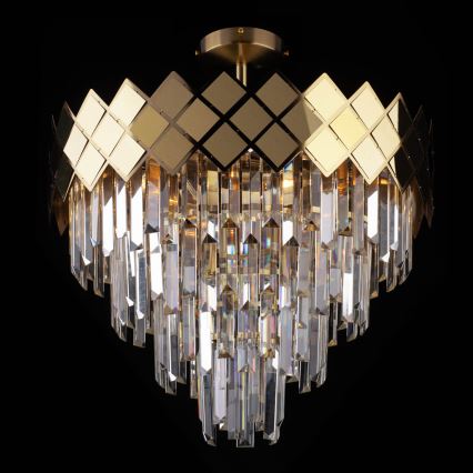 Pendelkrona CARISMA 9xE14/40W/230V guld