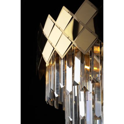 Pendelkrona CARISMA 9xE14/40W/230V guld