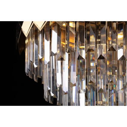 Pendelkrona CARISMA 9xE14/40W/230V guld