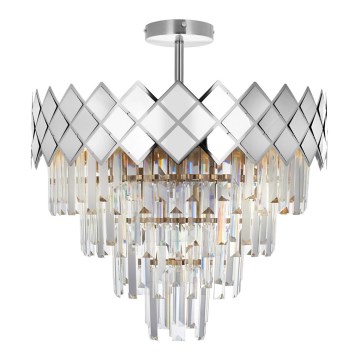 Pendelkrona CARISMA 9xE14/40W/230V matt krom