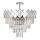 Pendelkrona CARISMA 9xE14/40W/230V matt krom