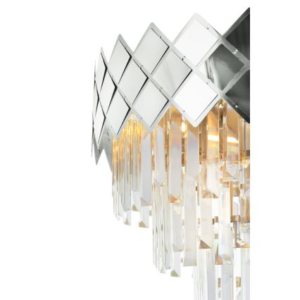 Pendelkrona CARISMA 9xE14/40W/230V matt krom