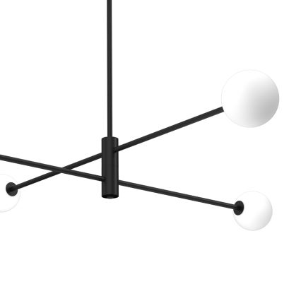 Pendelkrona DORI 4xG9/25W/230V svart