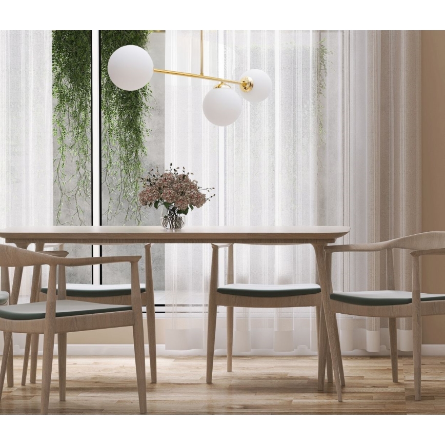 Pendelkrona FIRA 3xE27/60W/230V guld