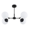 Pendelkrona FOTON 4xE14/10W/230V svart