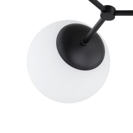 Pendelkrona FOTON 4xE14/10W/230V svart