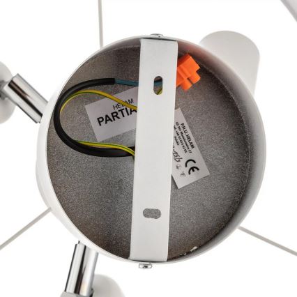 Pendelkrona HELEN 3xE27/15W/230V beige/gyllene