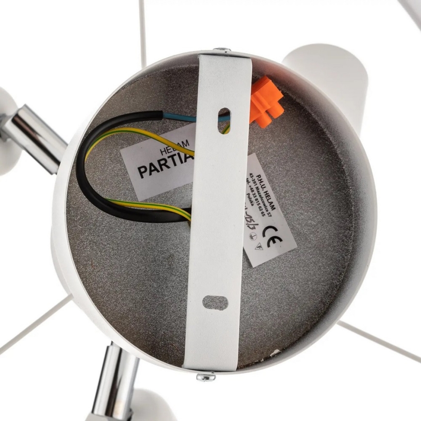 Pendelkrona HELEN 3xE27/15W/230V beige/gyllene