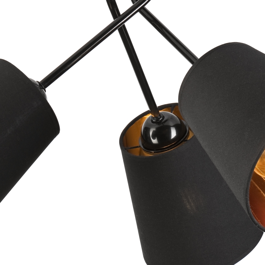 Pendelkrona IRMA 3xE27/15W/230V svart