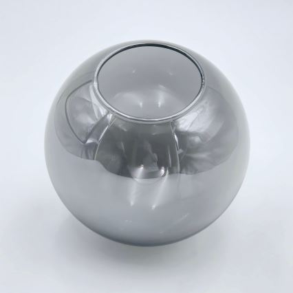 Pendelkrona LILOU 4xE14/5W/230V matt krom/rökig