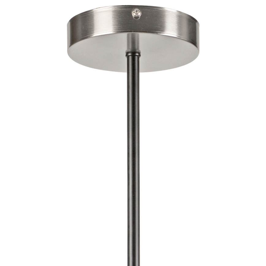 Pendelkrona LILOU 4xE14/5W/230V matt krom/rökig