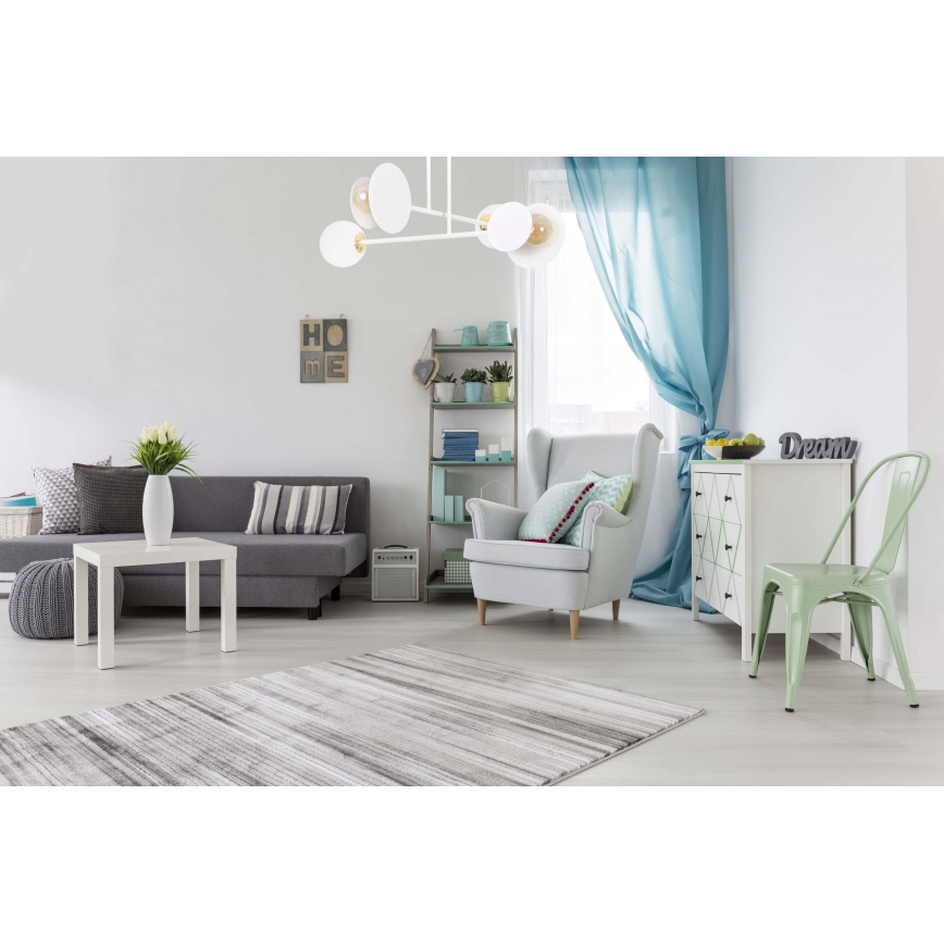 Pendelkrona MINERVA 2xE27/15W + 2xE14/10W/230V vit