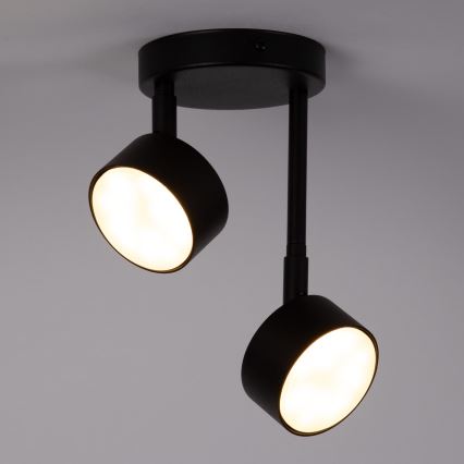 Pendelkrona NEMO 2xGX53/12W/230V svart