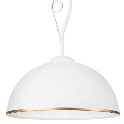 Pendelkrona RETRO II 1xE27/60W/230V vit