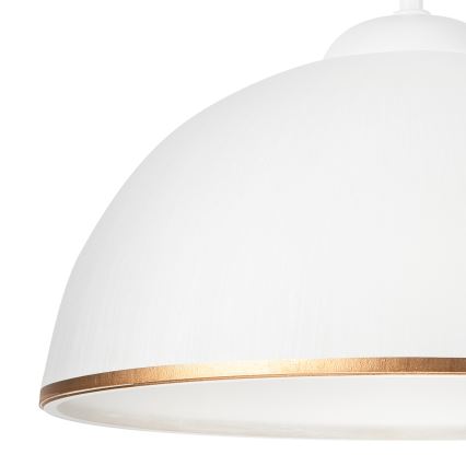 Pendelkrona RETRO II 1xE27/60W/230V vit