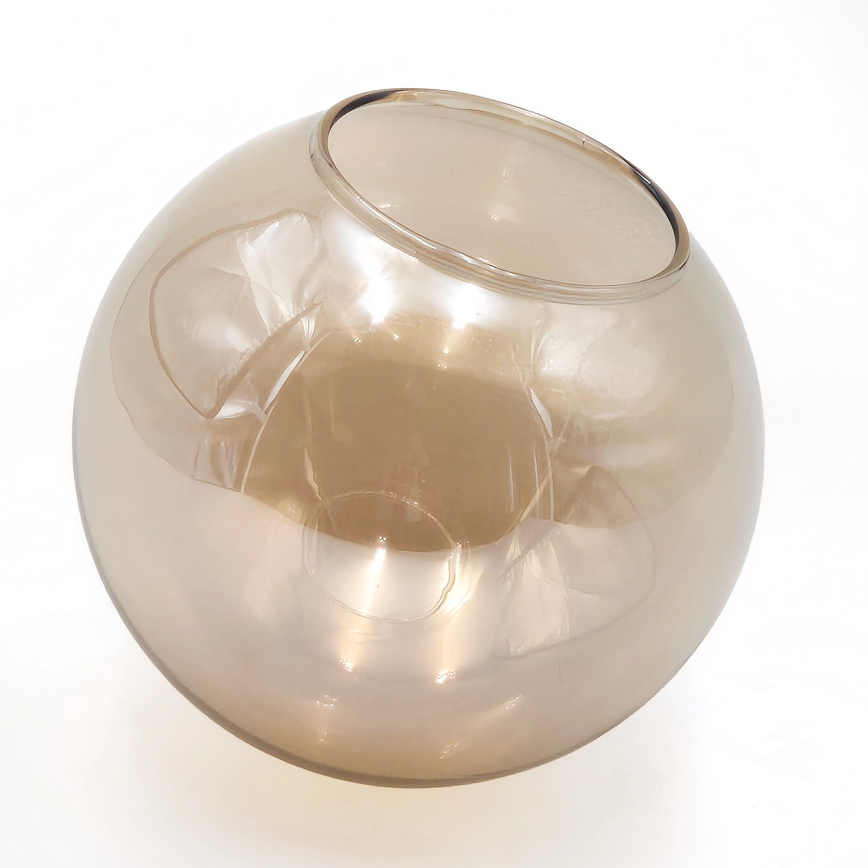 Pendelkrona ROLLO 5xE14/5W/230V guld/rökig beige