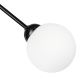 Pendelkrona RUBBY BALL 6xG9/5W/230V svart