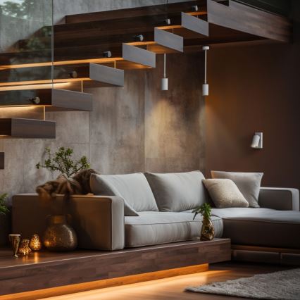 Pendelkrona VARIOSA 1xGU10/10W/230V vit