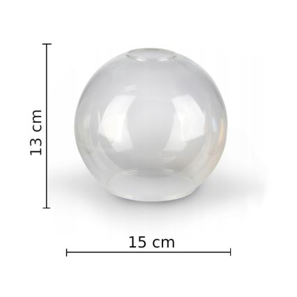 Pendelkrona VASCO 6xE27/60W/230V svart/genomskinlig