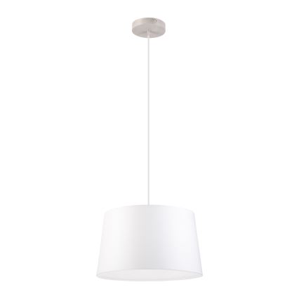 Pendellampa AIDA 1xE27/60W/230V Ø 35 cm ek/vit