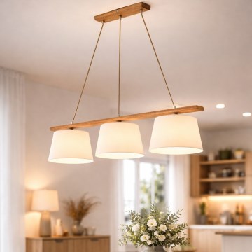 Pendellampa AIDA 3xE27/60W/230V Ø25 cm ek